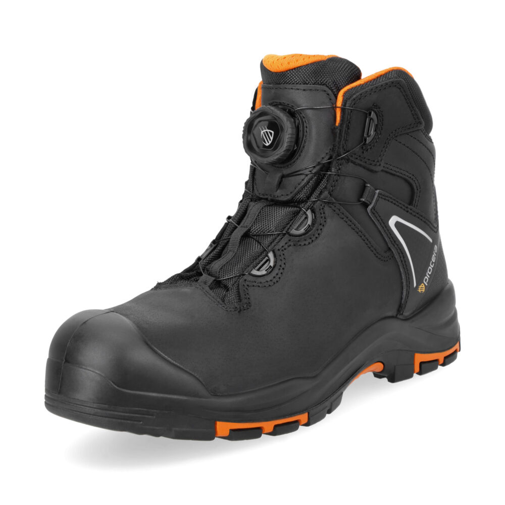 Bocanci de protecție CENTAUR BLACK SPIN S3L