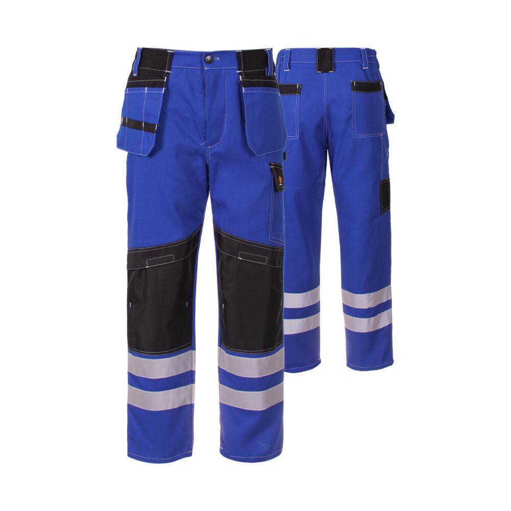 Pantaloni Promonter cotton 250 albaștri