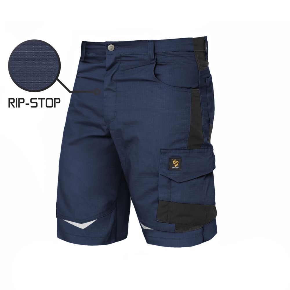 Pantaloni scurți Helicon rip-stop bleumarini