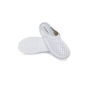 încălțăminte profilactică bianca cu perforații