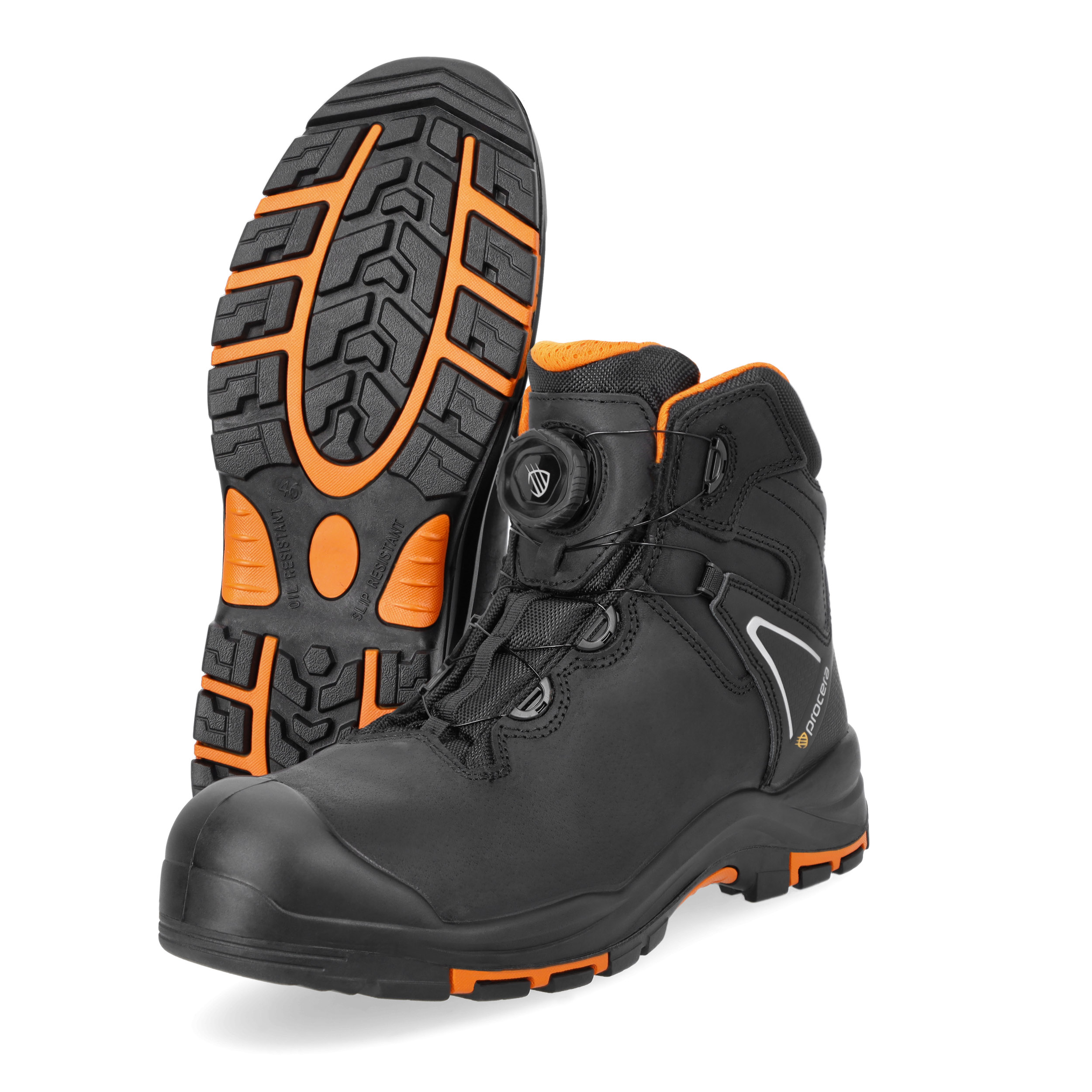 Bocanci de protecție CENTAUR BLACK SPIN S3L - imagine 2