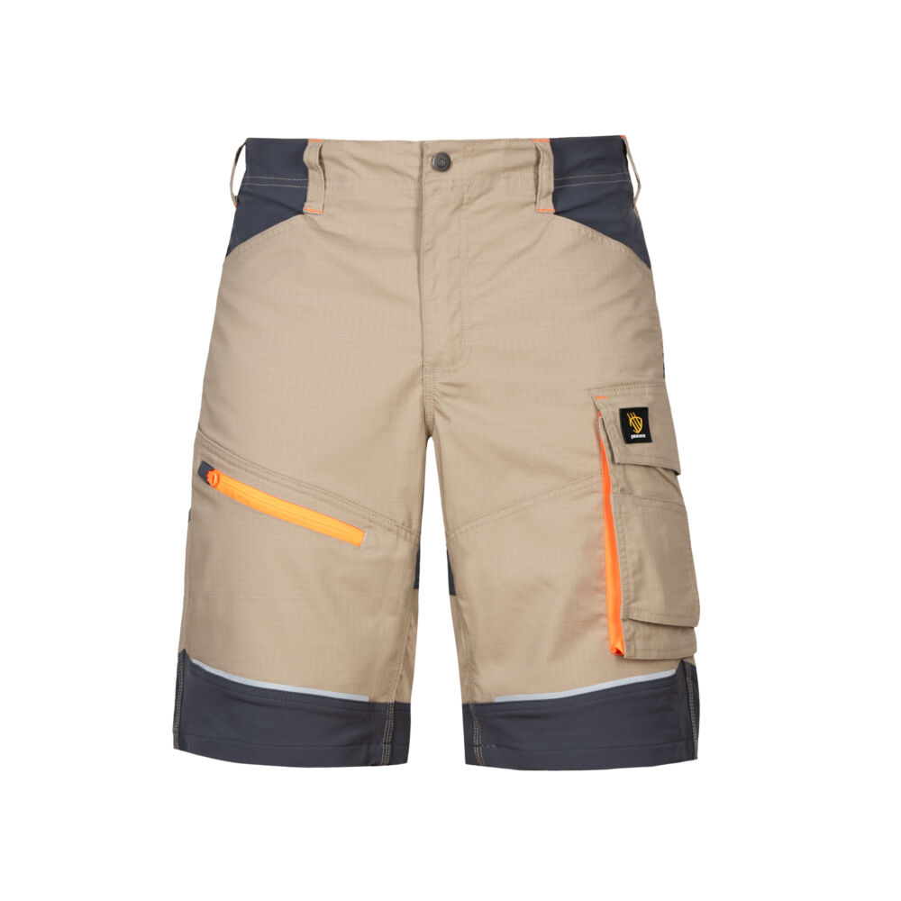 Pantaloni scurți Lido spandex khaki - imagine 3