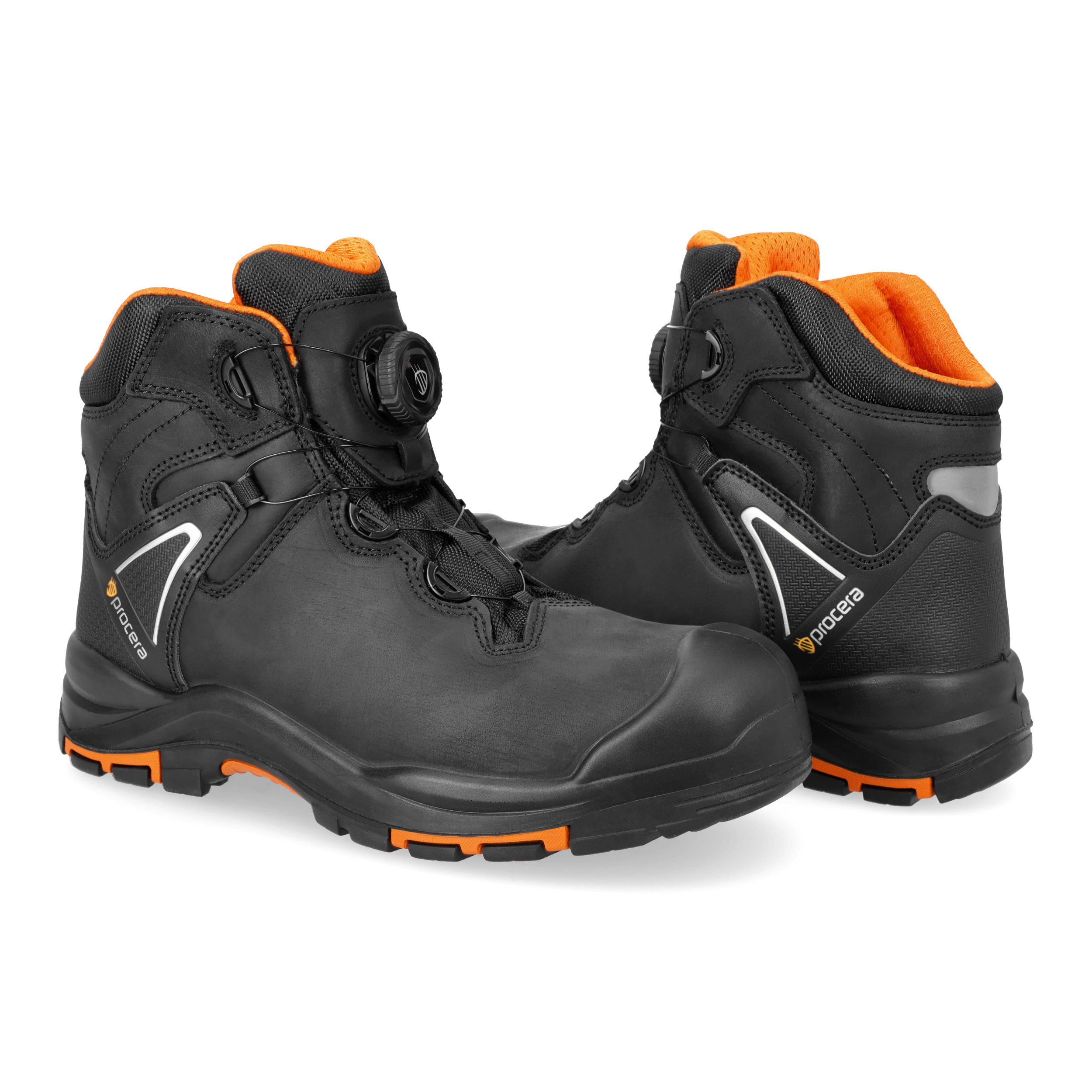Bocanci de protecție CENTAUR BLACK SPIN S3L - imagine 3