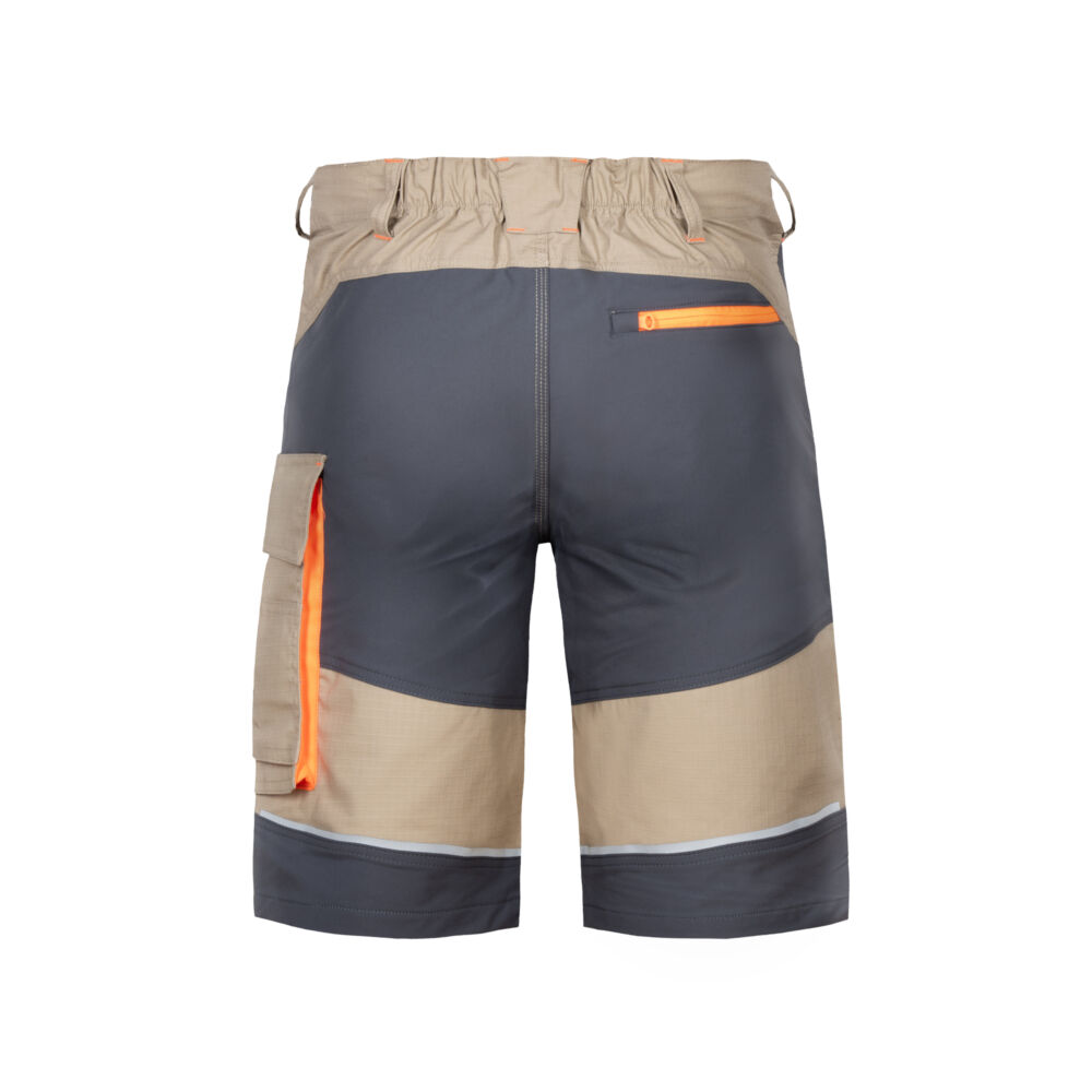 Pantaloni scurți Lido spandex khaki - imagine 4
