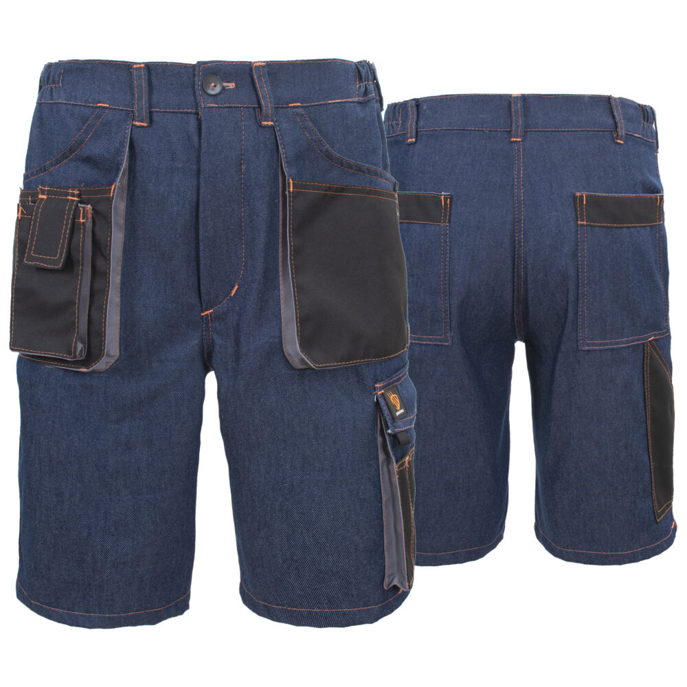 Pantaloni scurți de lucru PROMAN 310 JEANS - imagine 2