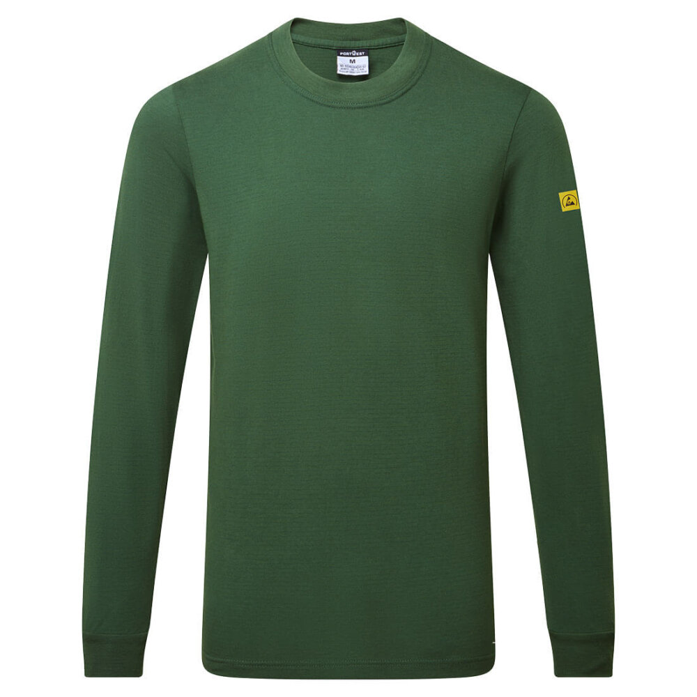 Anti-Static ESD T-Shirt L/S