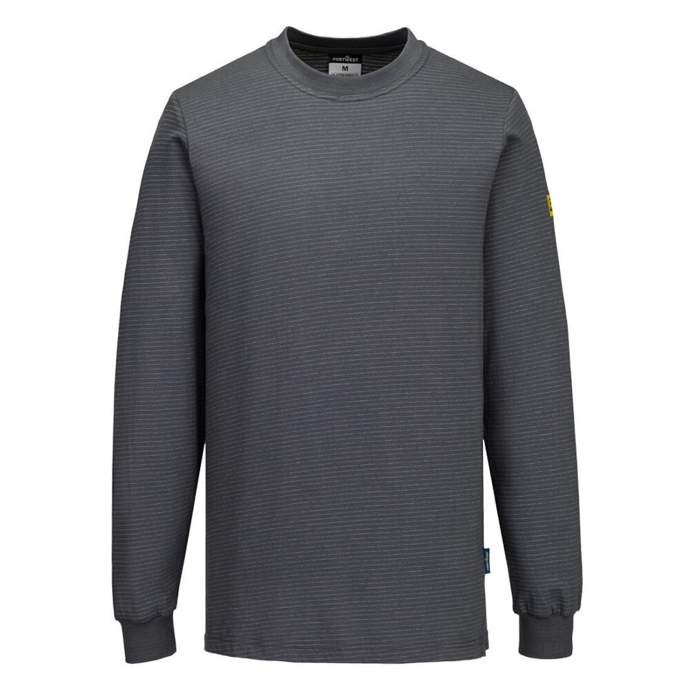 Anti-Static ESD T-Shirt L/S
