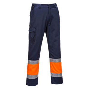 Pantaloni de service Hi-Vis Contrast clasa 1