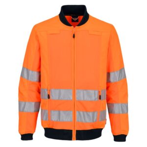 Hi-Vis Mesh Panel Work Jacket