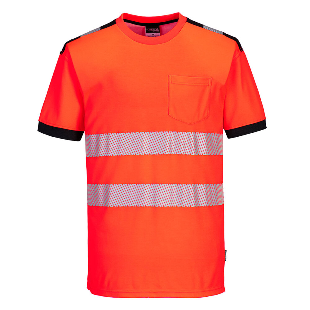 PW3 Hi-Vis Cotton Comfort T-Shirt S/S